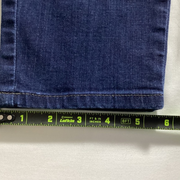 NYDJ Marilyn Straight Leg Jeans Dark Wash Size 10 Style MAJK2209D - Picture 6 of 10